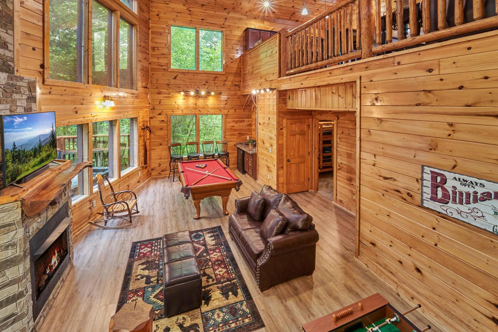 Chalet Damour Гетлинбург Екстериор снимка